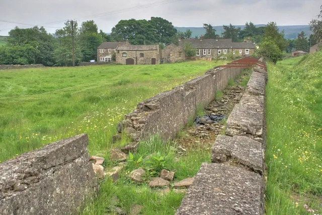 Remains of Mill Race, Reeth