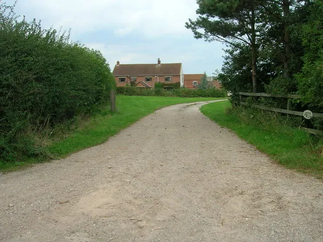Track to Church Farm, Garton
