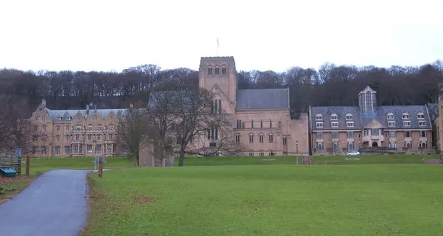 Ampleforth Abbey and church