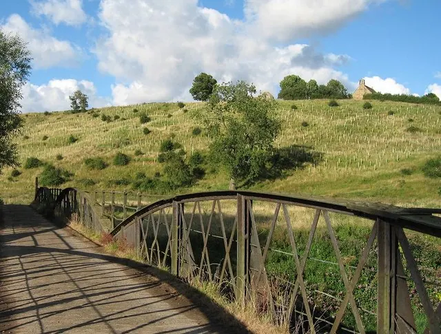 Girsby Bridge and Church