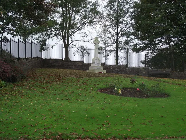 Gisburn War Memorial and garden