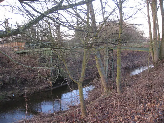 Footbridge across the River Seven