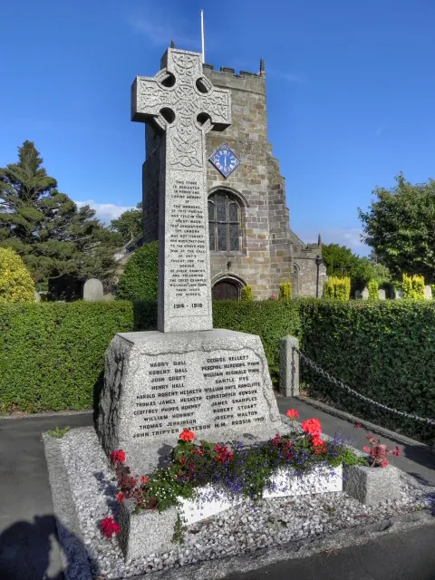 St Michael's on Wyre, War Memorial and Church