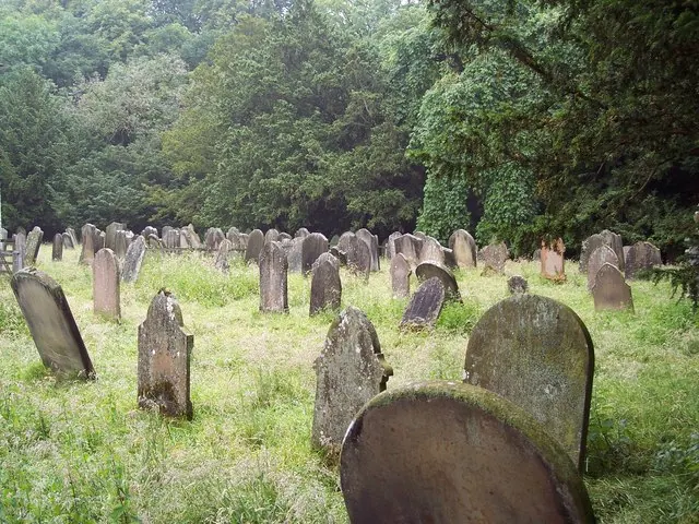 Gravestones at St Gregory's Minster, Kirkdale