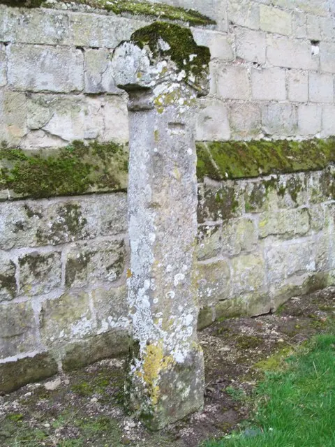 Medieval cross in St Martin's churchyard