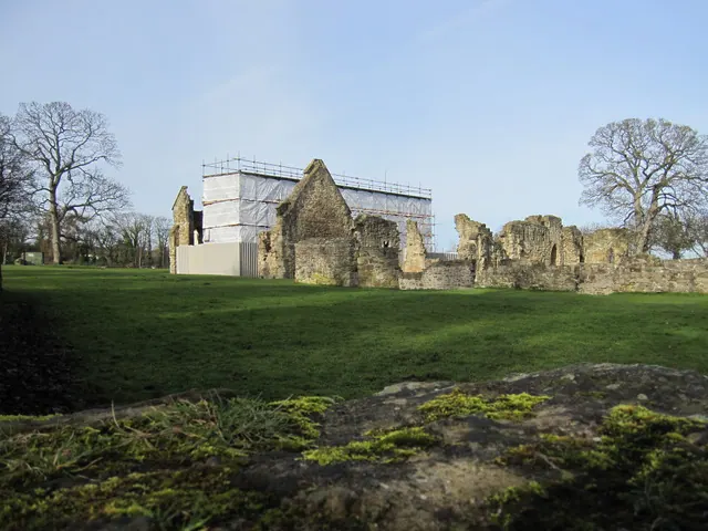 Basingwerk Abbey ruins