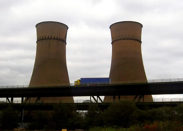 Tinsley viaduct and its twin towers
