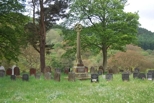 Churchyard, St Peter's Church, Langdale End