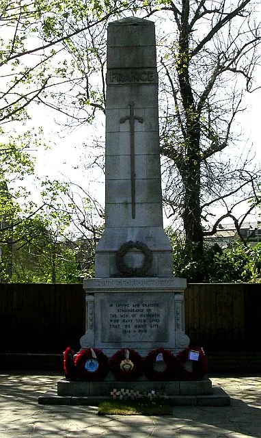 War Memorial - bottom of Bridgehouse Lane