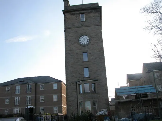 Converted clock tower