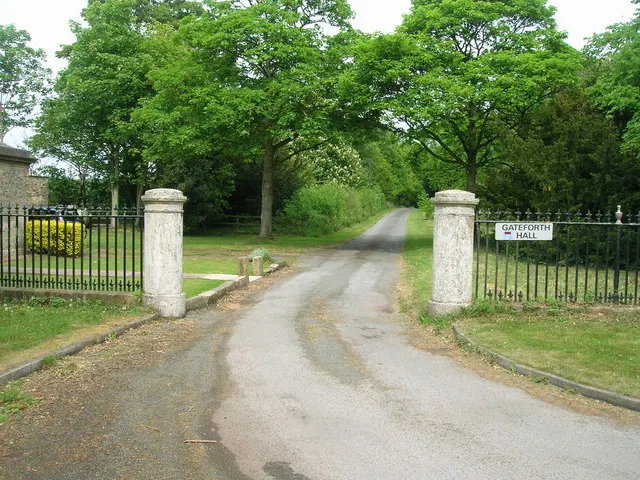 Track to Gateforth Hall