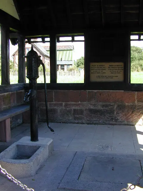 Inside the memorial