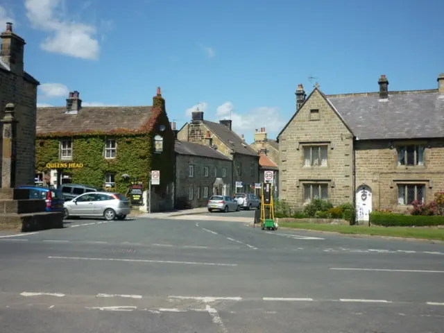 looking across to Church Street, Kirkby Malzeard