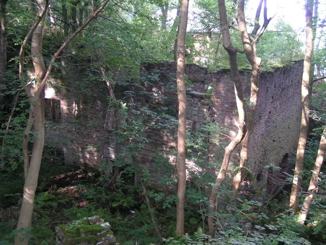 Ruined watermill, Phoside