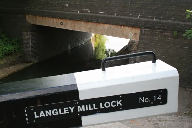 Langley Mill Lock Balance Beam