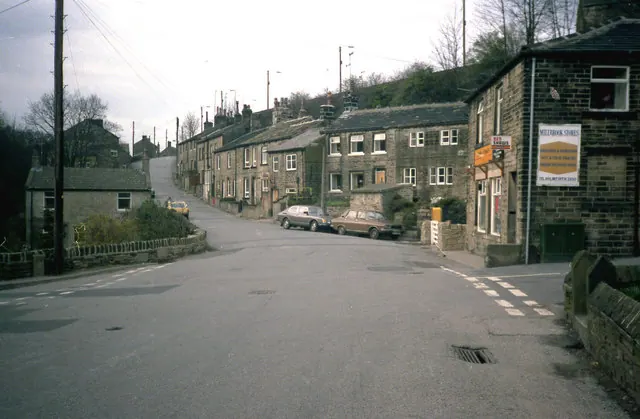 A crossroads at Jackson Bridge, Yorkshire