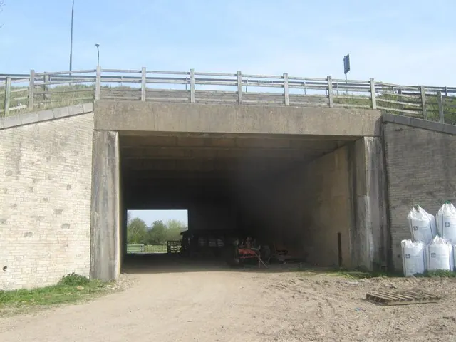 A38 Bridge and Public Footpath, Little Eaton, Darley Abbey, Derby