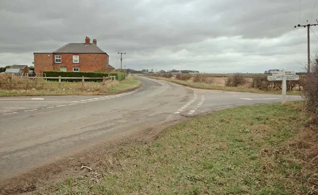 Riplingham Grange crossroads