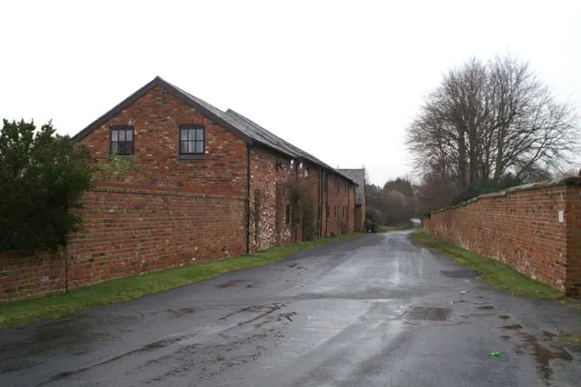 Converted Barns in Hall Lane, Lower Stretton