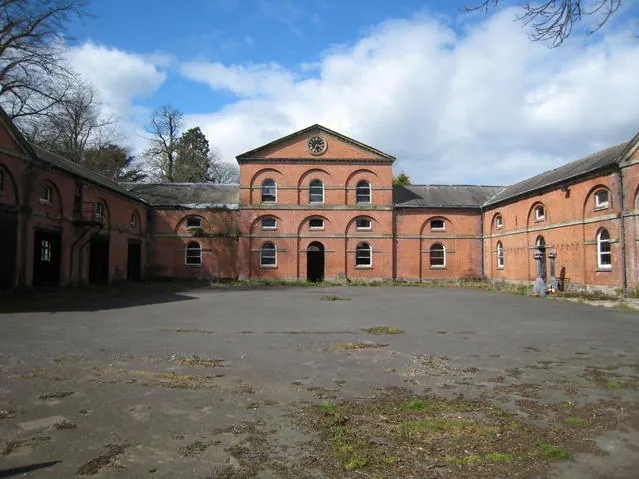 Longford Hall stable block