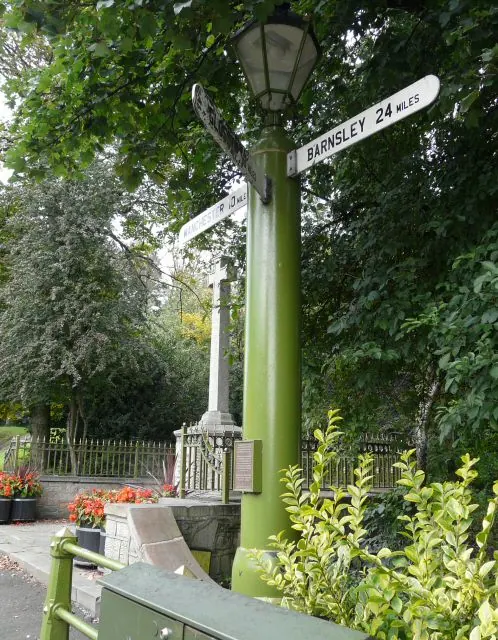 Signpost & War Memorial