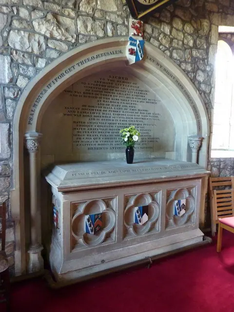 St Peter and St Paul's Church, Bolton-by-Bowland, Tomb