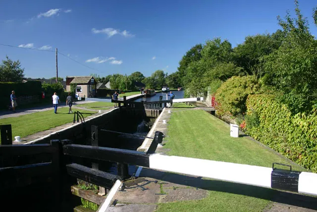 Lock on the Leeds and Liverpool Canal at Gargrave