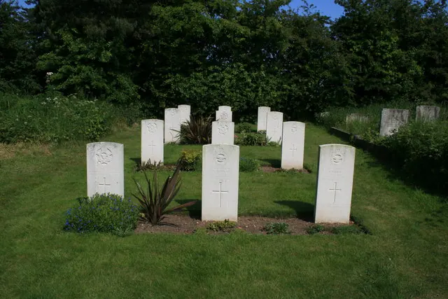 War Graves at All Saints Church, HOSM