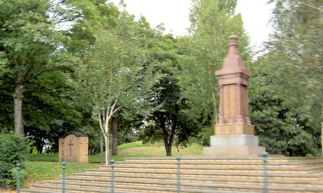 Mexborough war memorial.