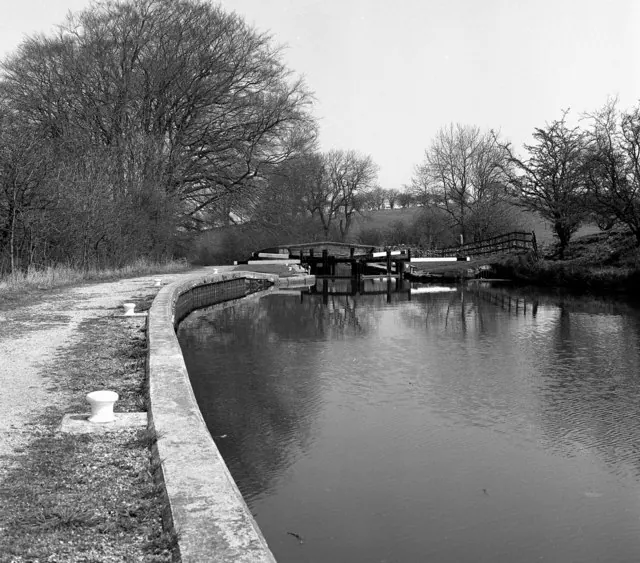 Plantation Lock No 40 and Bridge 166, Leeds and Liverpool Canal