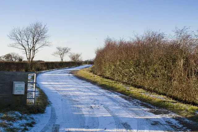 Farm Road off Chapel Lane Catforth