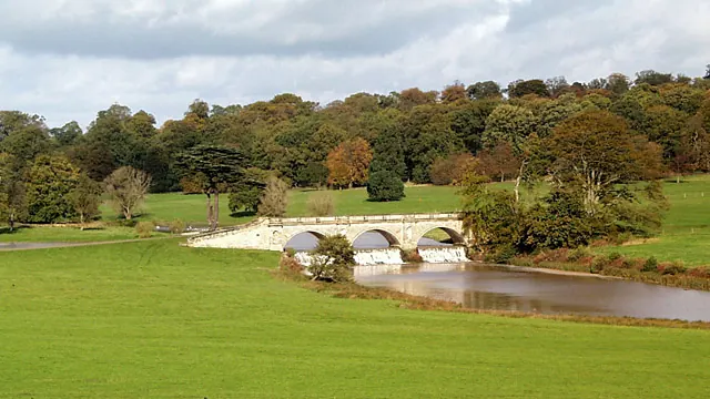 Kedleston Hall bridge