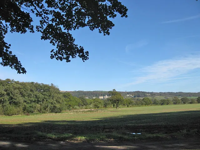 View to Ampleforth Abbey