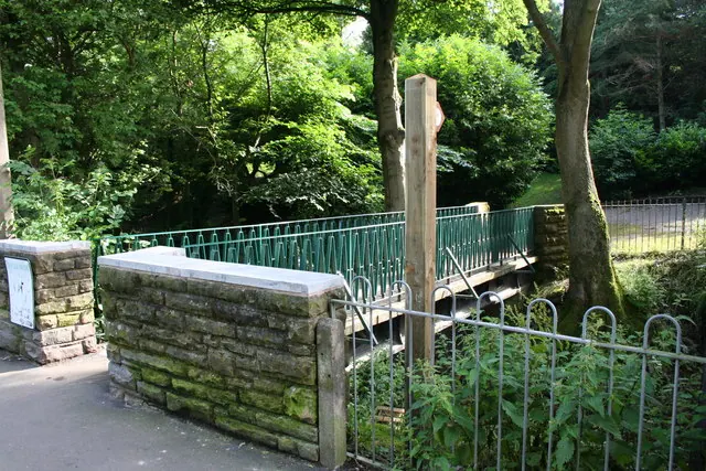 Footbridge across Butts Beck, Barnoldswick