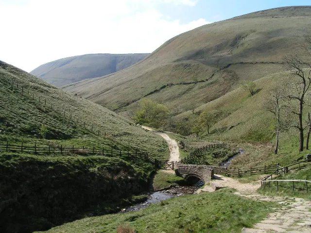Yongate packhorse bridge at the foot of Jacob's Ladder