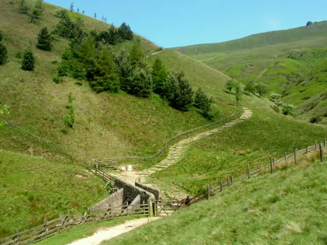 Packhorse Bridge and Jacob's Ladder