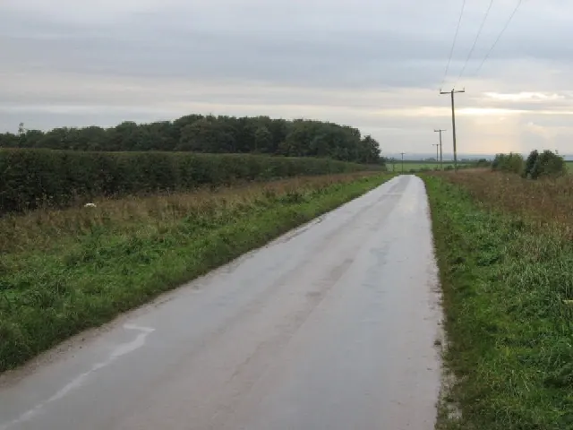 The Road Across Goodmanham Wold