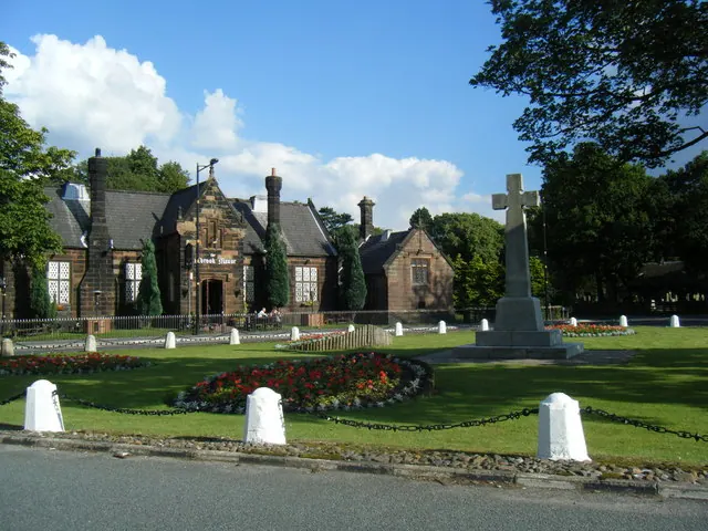 Village Green and War Memorial, Knowsley