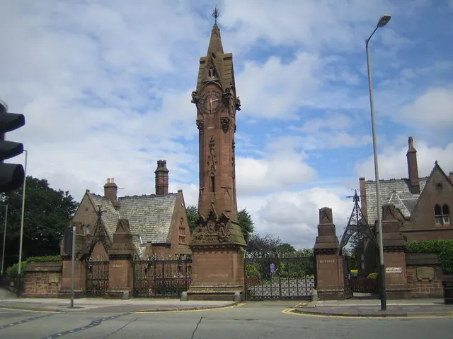 Liverpool: Anfield Cemetery Clock Tower