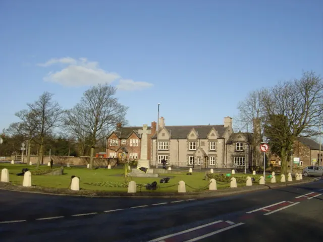 Village Green and War Memorial, Knowsley