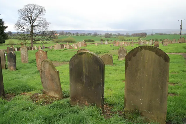 View from Leake Churchyard