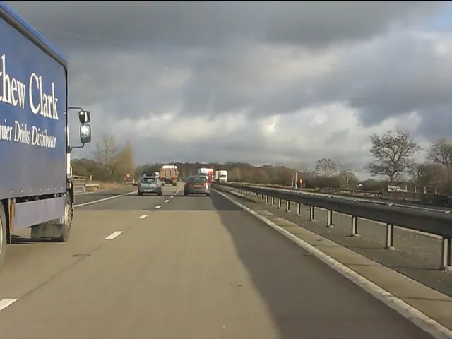 M56 Motorway crosses the Chester-Birkenhead railway