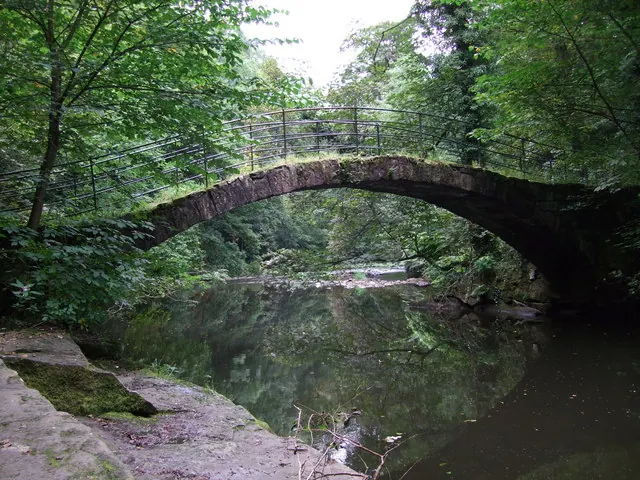 River Goyt and Roman Bridge