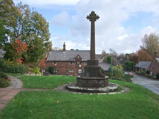 Cross at Caldy village green
