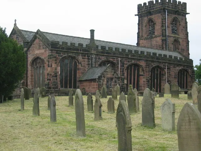 St Mary's church and graveyard, Weaverham