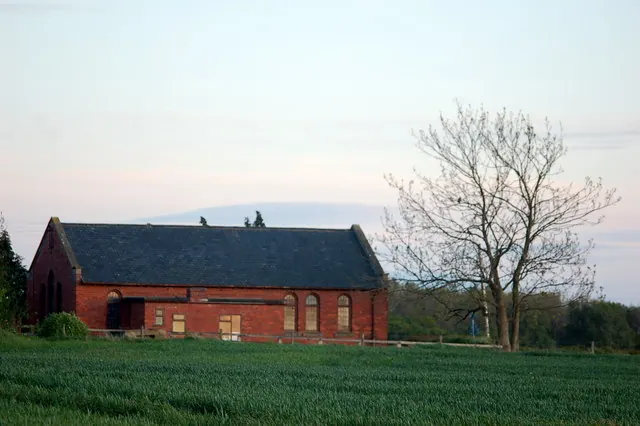 The back of Hornby Methodist Chapel