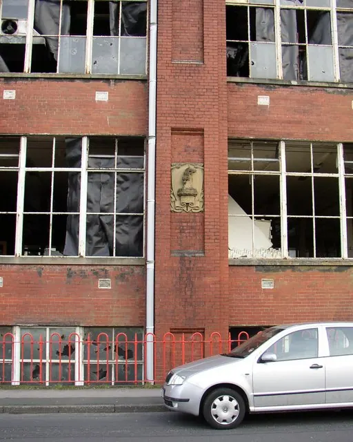 Detail of 'C' Block, Meltham Mills, Meltham