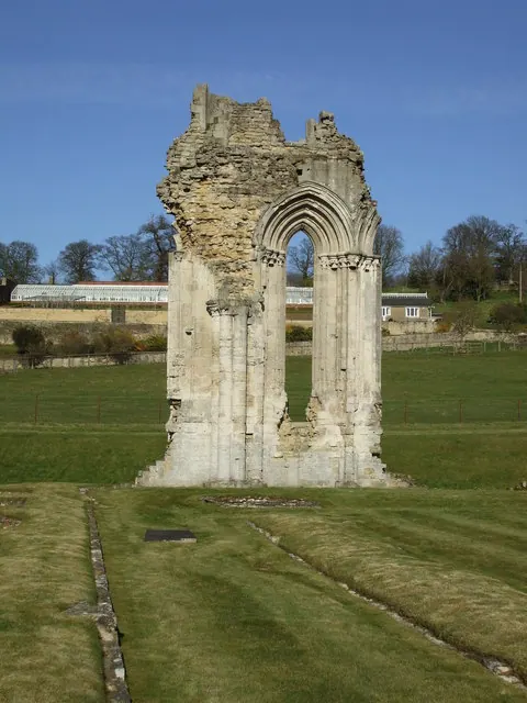 East Wall of Kirkham Priory Church