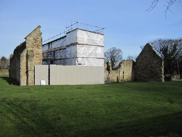 Basingwerk Abbey ruins - The Frater