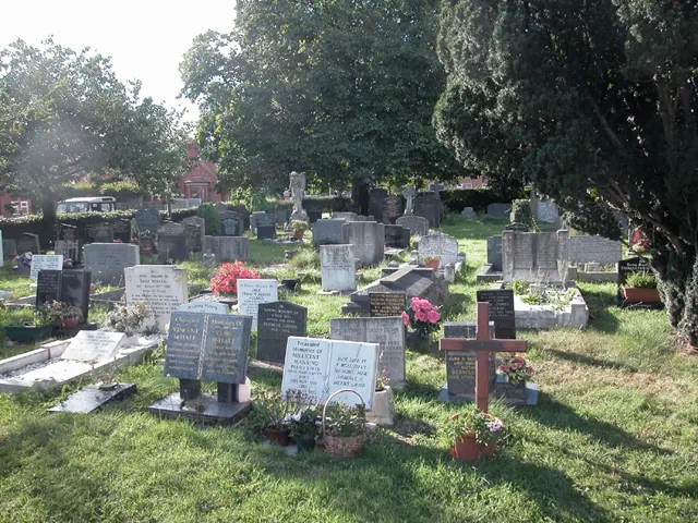 Saughall graveyard